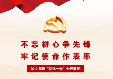 七一表扬丨2019年度“两优一先”先进事迹集锦